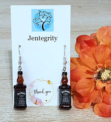 Jack Daniels Earrings