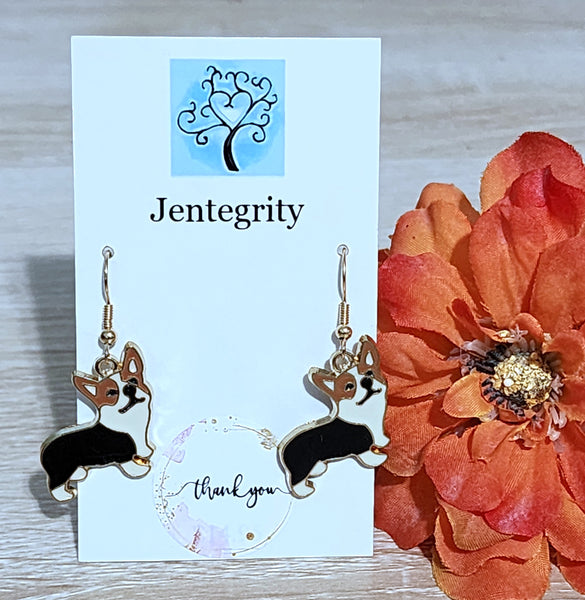 Corgi Earrings