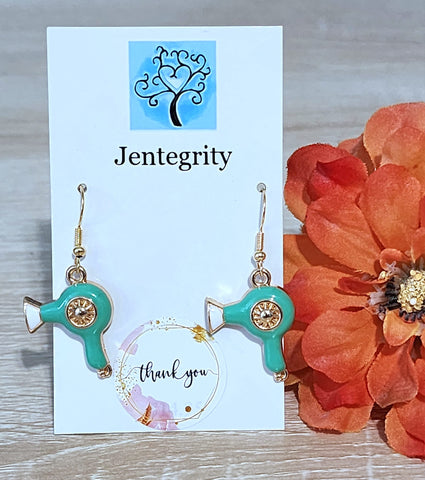 Hairdryer Earrings
