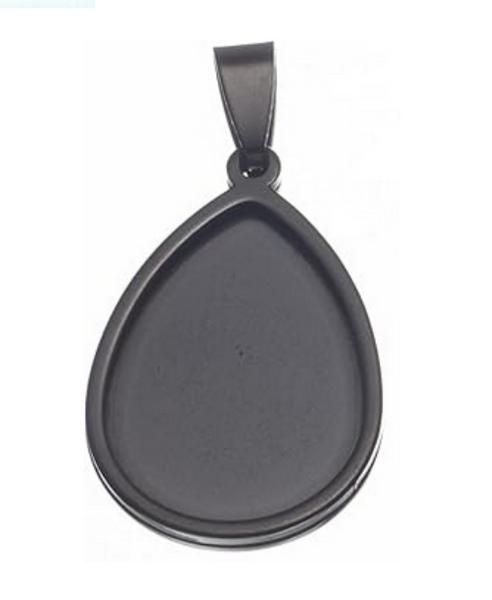 Teardrop Cabochon Pendant