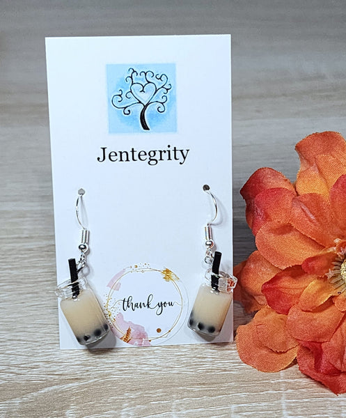 Bubble Tea Earrings