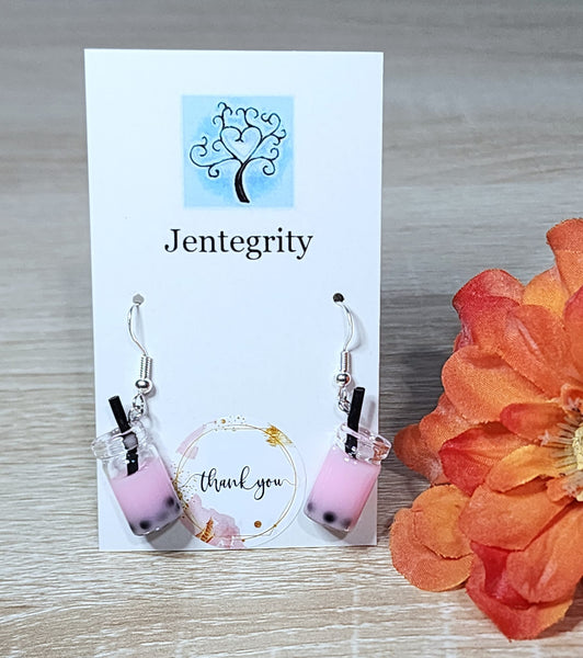 Bubble Tea Earrings