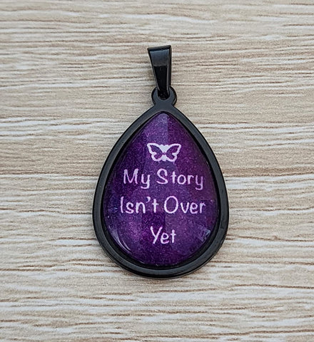 Teardrop Cabochon Pendant