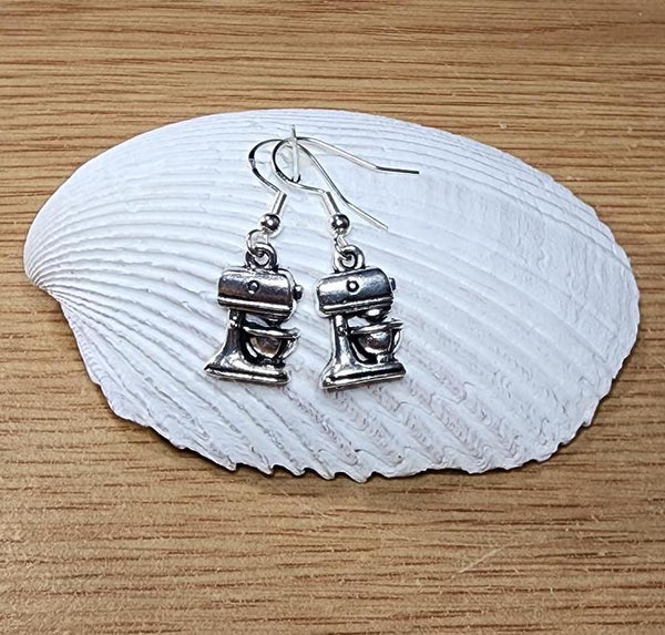 Silver Mixer Earrings