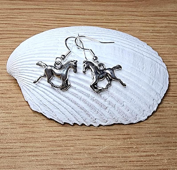 Running Horse Earrings