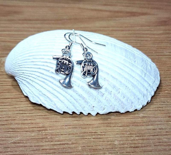 French Horn Earrings