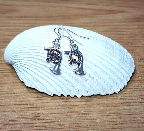 French Horn Earrings