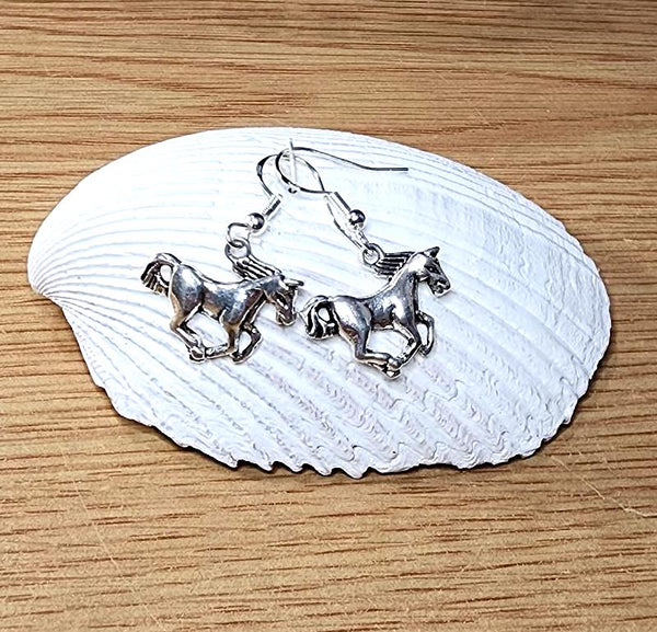 Galloping Horses Earrings