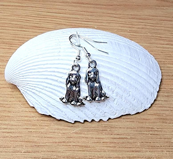 Sitting Dog Earrings