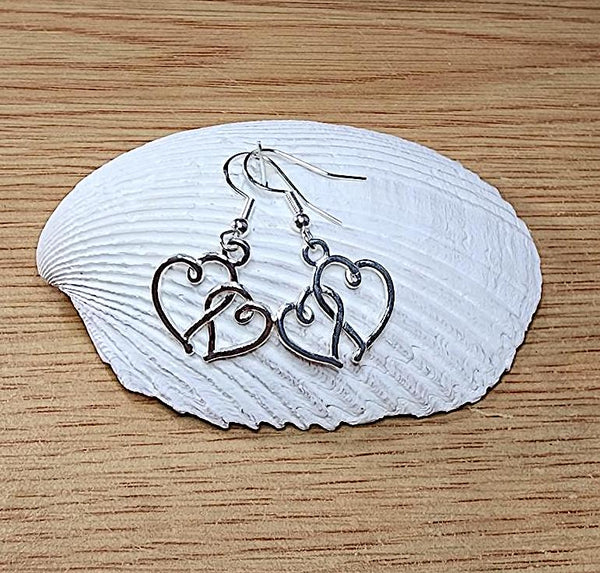 Entwined Hearts Earrings