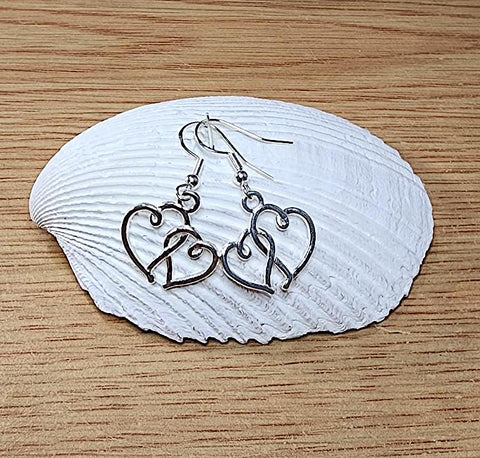 Entwined Hearts Earrings