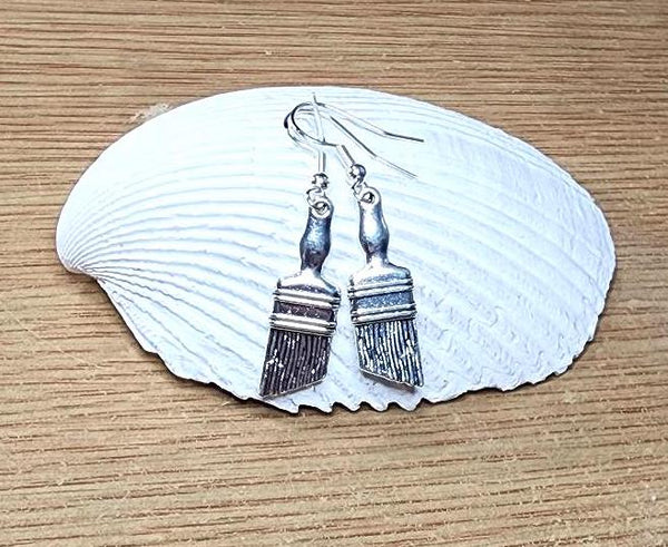 Paint Brush Earrings