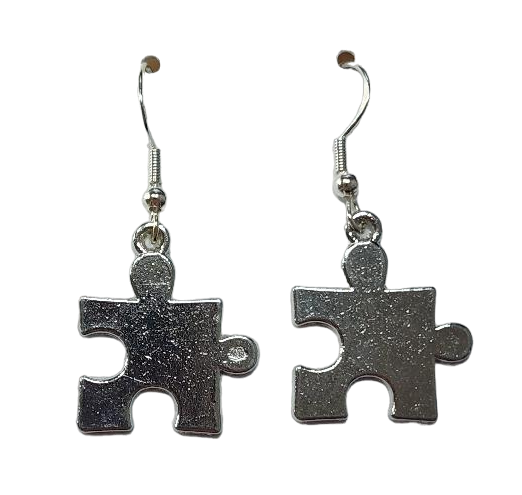 Puzzle Piece Earrings