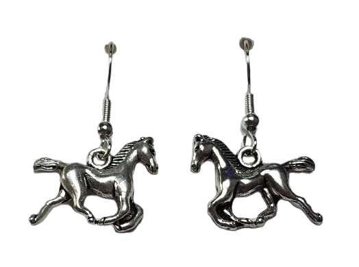 Running Horse Earrings