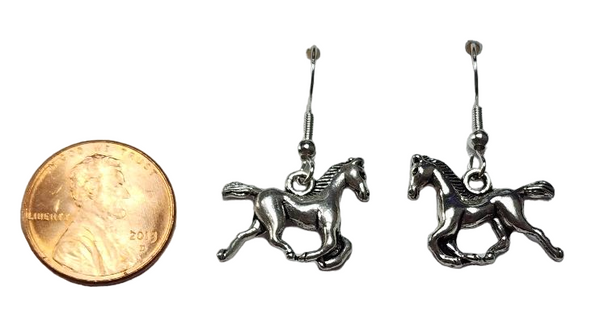 Running Horse Earrings