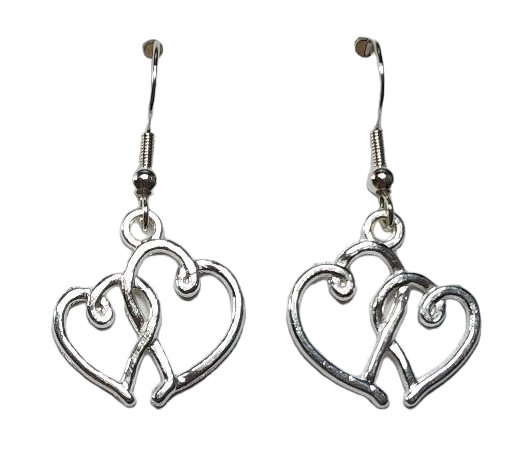 Entwined Hearts Earrings
